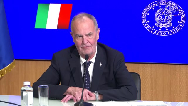 Roma - Conferenza stampa del Consiglio dei Ministri n. 147 (28.10.25)