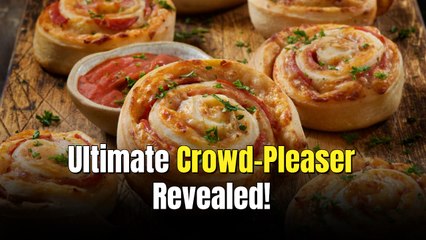 Easy Cheesy Pepperoni Pizza Pinwheels