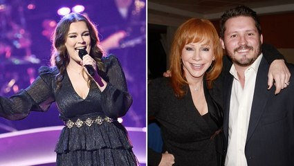 The Voice's Reba McEntire tears up over late stepson Brandon Blackstock after cancer survivor-inspired performance