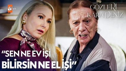 Gelin kaynana tartışmasında yeni bir boyut - Gözleri KaraDeniz 9. Bölüm