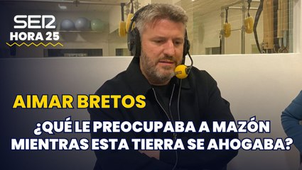 Aimar Bretos, desde Valencia: “La pregunta que queda por contestar un año después es qué le preocupaba a Mazón mientras esta tierra se ahogaba”