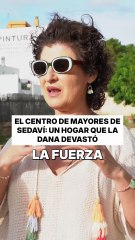 El centro de mayores de Sedaví: un hogar devastado por la dana.