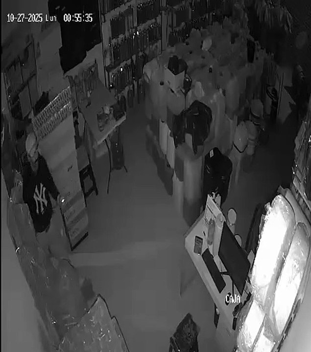 Robo en negocio de Durango