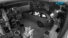 A garage break-in at Casey