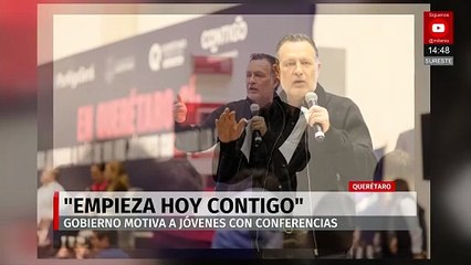 Querétaro impulsa a jóvenes con espacios de diálogo e inspiración en "Empieza Hoy Contigo"