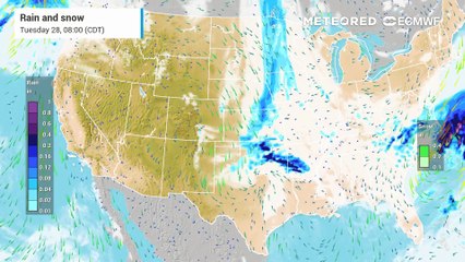 Lingering Carolina Low, Gulf Storms, and a New Pacific System Take Over Midweek