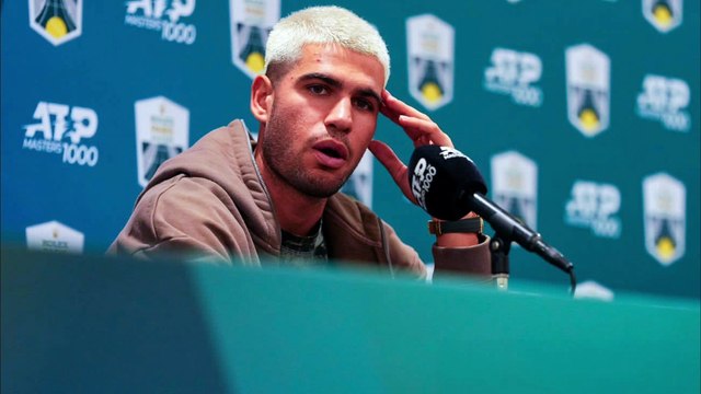 Rolex Paris Masters 2025 - Carlos Alcaraz, le n°1 mondial battu d'entrée à Paris La Défense Arena : Je ne sais pas ce qu'il s'est passé...