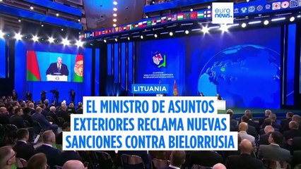 El ministro lituano de Asuntos Exteriores pide sancionar a Bielorrusia para evitar una "escalada"