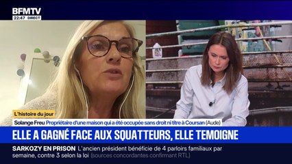 Squat: "Je reste avec une dette de 50.000 euros dont 32.000 euros de loyers impayés", dit Solange Freu, propriétaire d’une maison qui a été occupée sans droit ni titre dans l'Aude