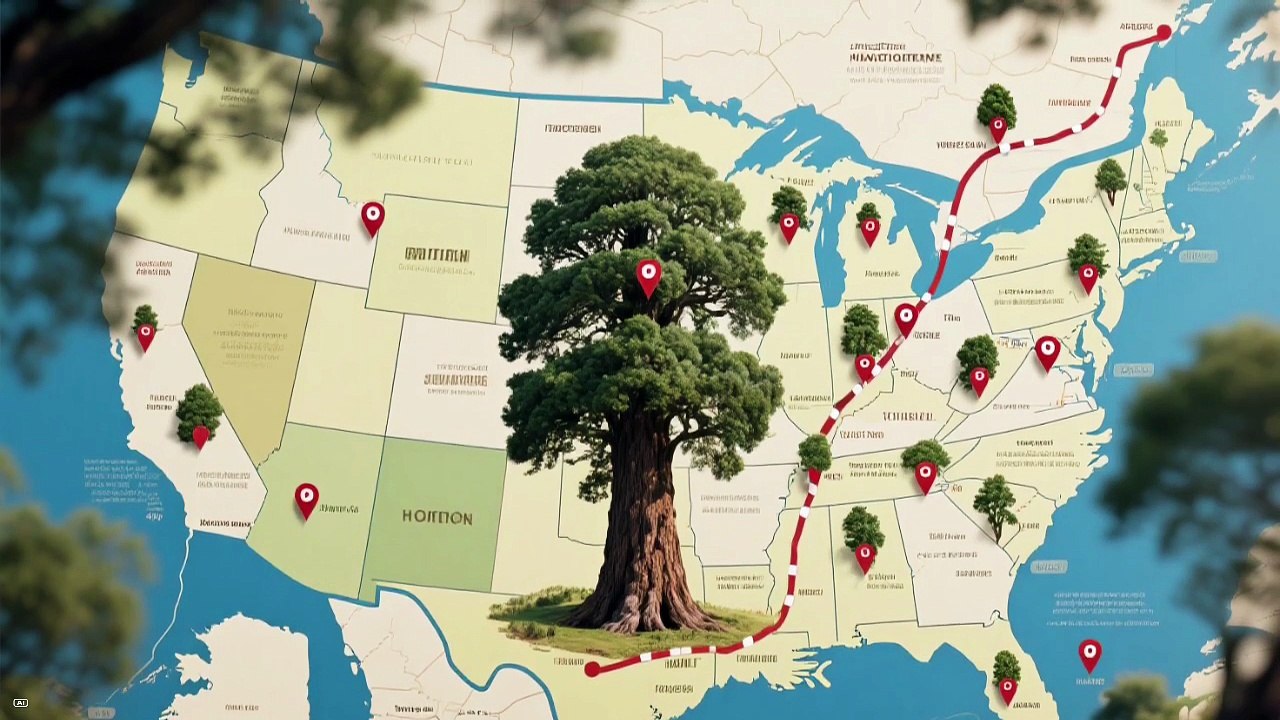 15 Giant Tree In The United States Of America