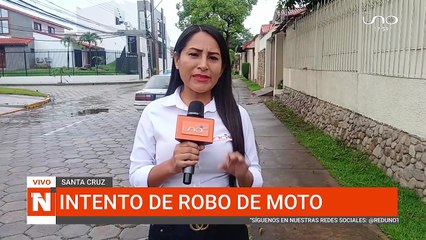 INTENTO DE ROBO DE UNA MOTO EN SCZ