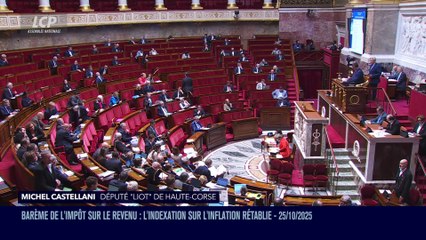 La séance est ouverte ! - Barème de l'impôt sur le revenu : l'indexation sur l'inflation rétablie - 25/10/2025