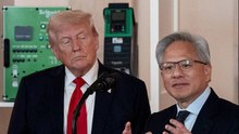 Nvidia CEO on His Relationship With Trump