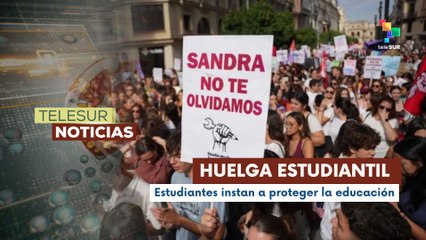 Inician movilizaciones en toda España en rechazo al bullying escolar