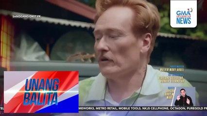 Conan O'Brien, mapapanood sa episode ng "Sanggang-Dikit FR" mamaya, 8:55 PM sa GMA Prime | Unang Balita