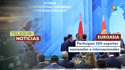 Inicia la III conferencia internacional de Minsk