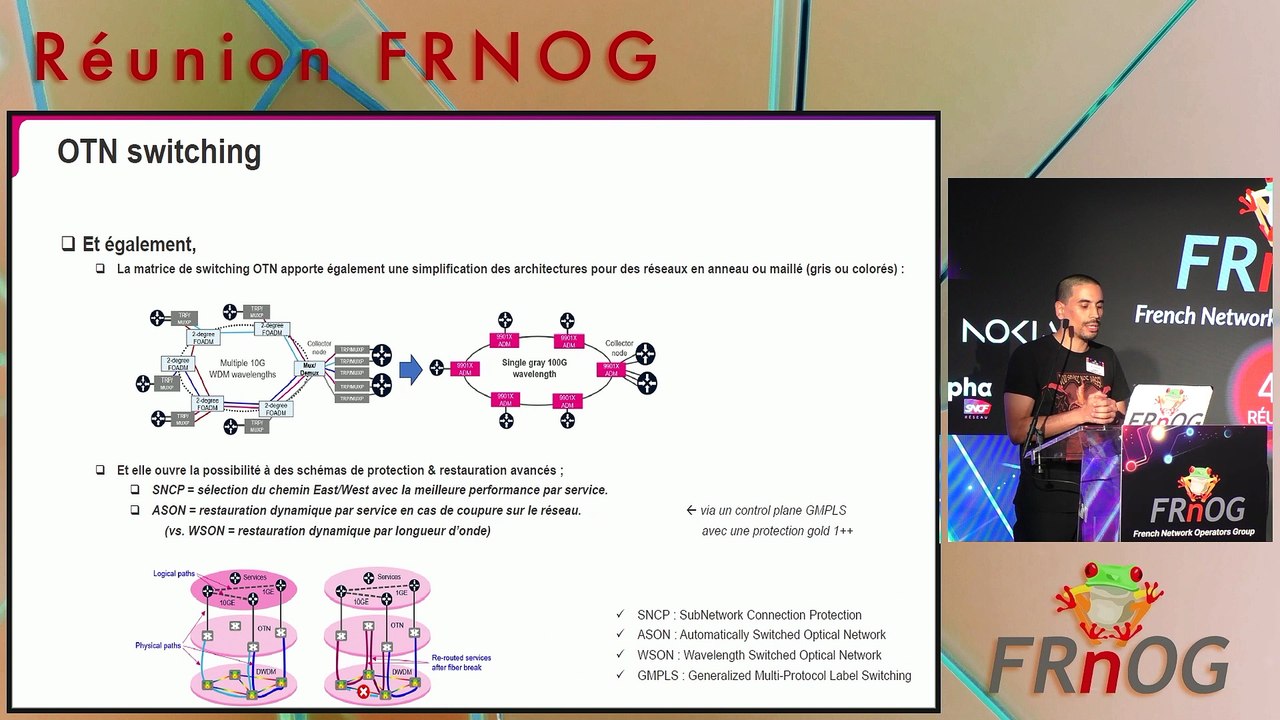 FRnOG 42 - Julien Ramsamy : OTN switching et SNCF transilien