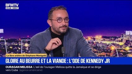 Le libre arbitre de Stéphane Manigold: l'ode de Robert Francis Kennedy Jr. au beurre et à la viande