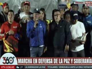 Alcalde Diógenes Lara: Aquí gobierna el pueblo de Venezuela y vamos a garantizar la paz