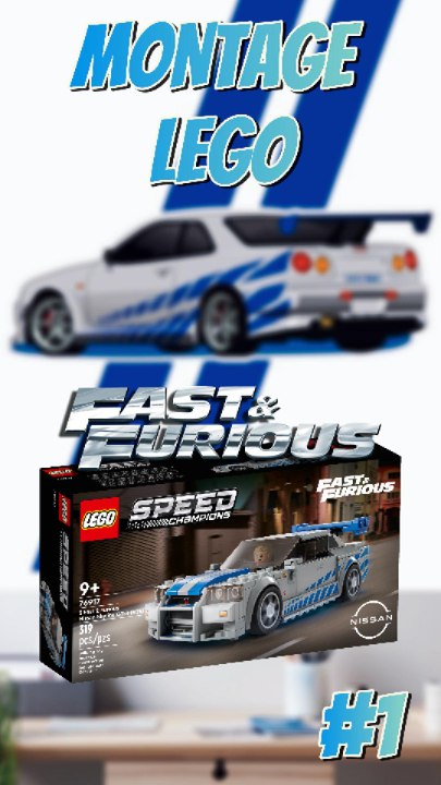 Montage Lego Fast And Furious #1 #Exclu #Lego #FF