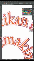 Font trik Adobe illustrator tutorial