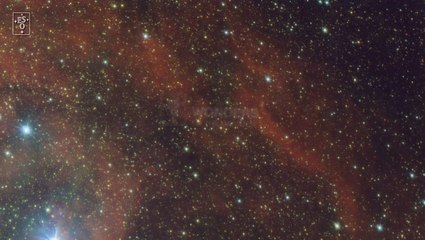 Sh2-46 Nebula Captured By The VLT Survey Telescope - 6,000 Light Years Away