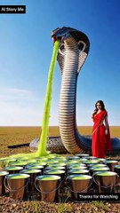 The Cobra and the Farmer saved the Girls from Kidnapper #shorts #viral #ai #farmer #cobra #cartoon