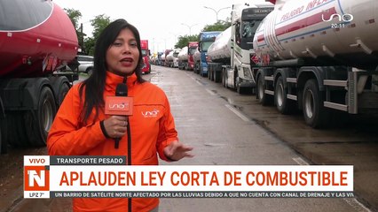 TRANSPORTE PESADO APLAUDE LEY CORTA DE COMBUSTIBLE