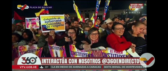 Discurso de Gustavo Petro en la Plaza de Bolívar - 24.10.2025