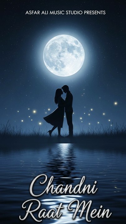 Chandni Raat Mein - Asfar Ali Music Studio - Romantic Love Song 2025 - Moonlight Melody short