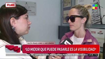 JULIETA PRANDI HABLÓ DEL CASO LOURDES