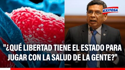Ingreso de Edetoxin contaminado con Ralstonia al Perú fue negligencia del Estado, señala Cevallos