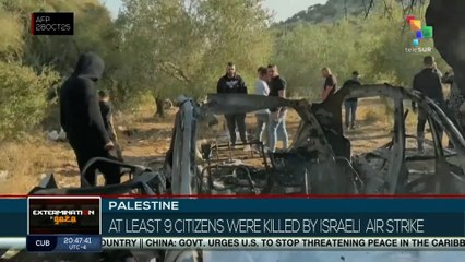 Palestine | At least 9 citizens were killed by Israeli air strike