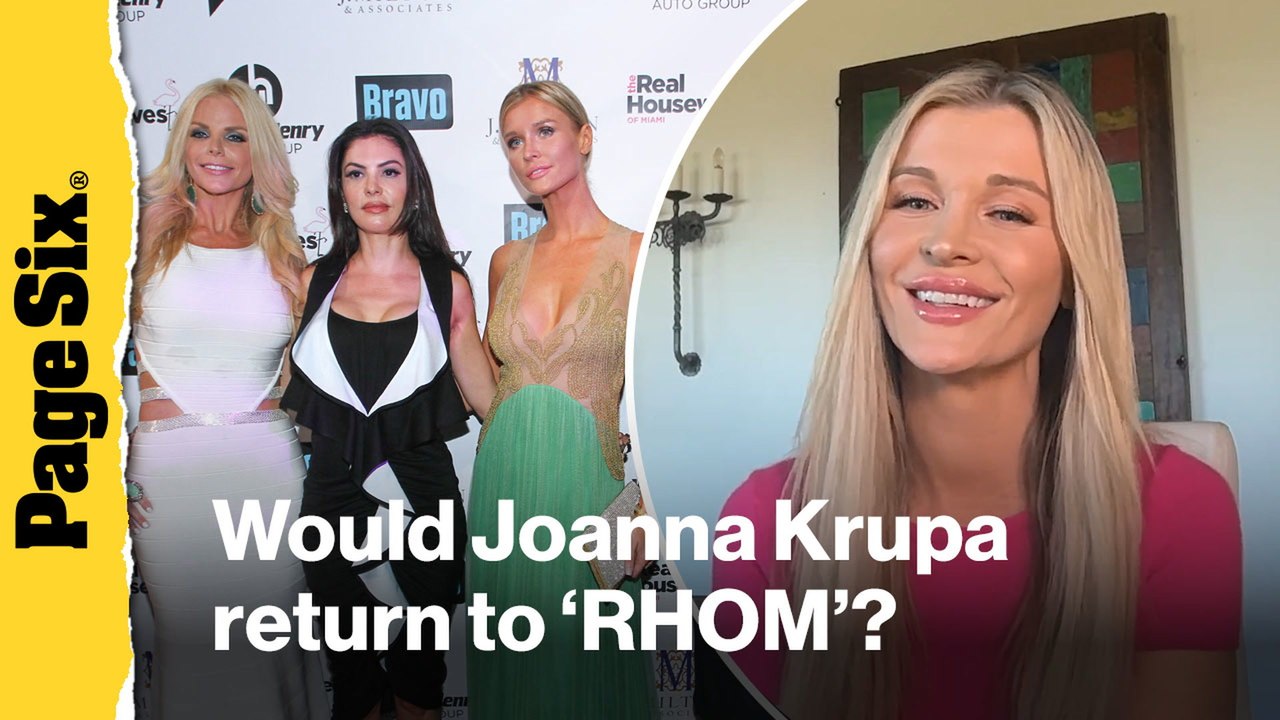 Joanna Krupa chats with Page Six Radio about returning to 'RHOM'