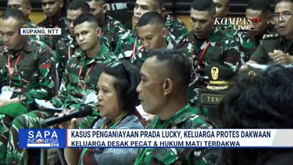 Kasus Penganiayaan Prada Lucky: Keluarga Protes Dakwaan, Minta Pelaku Dipecat dan Hukum Mati