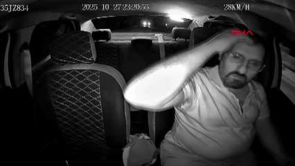 İzmir’de taksi şoförüne saldırı: Önce aynasını kırdı sonra yumrukladı