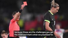 England disappointed to play against 10 after early Australia red card