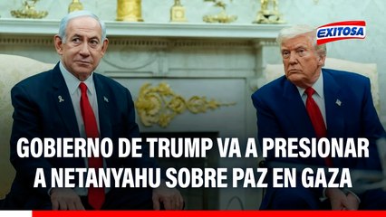 Netanyahu sabotea acuerdo con Trump sobre paz en Gaza: EE.UU. va a presionarlo, señala experto