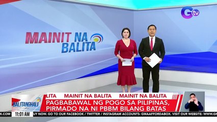 Pagbabawal ng POGO sa Pilipinas, pirmado na ni PBBM bilang batas | Balitanghali