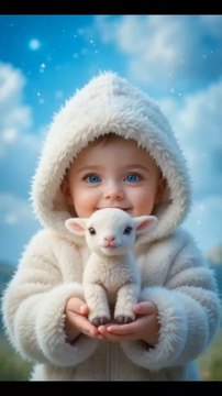 adorable babies with tiny companions