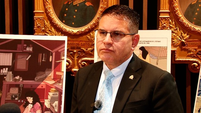 tn7-Exhibición de arte en Asamblea Legislativa para conmemorar dos años del ataque terrorista de Hamás a Israel-281025
