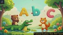 🎶 Alphabet Animals A to i | Fun Nursery Rhyme with Dance & Actions for Kids! 🦁🐸