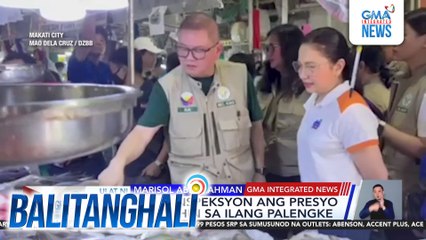DA at DTI, ininspeksyon ang presyo ng ilang bilihin sa ilang palengke | Balitanghali