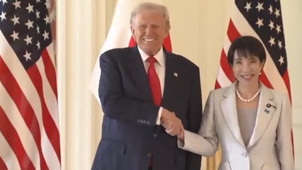 Takaishi y Trump firman acuerdo de tierras raras y prometen "nueva edad de oro"