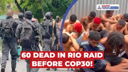 60 Killed in Rio Police Raid Just Before Global Climate Events