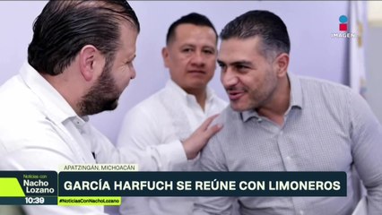 Harfuch se reunió con productores de limón en Apatzingán, Michoacán