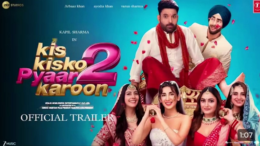 Kis Kisko Pyaar Karoon 2 - Official Trailer / Kapil Sharma New Movie / Jacqueline Fernandez / Bollywood New Movie Teaser