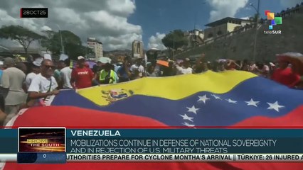 Venezuela: Mobilizations continue in defense of national sovereignty and in rejection of U.S. military threats