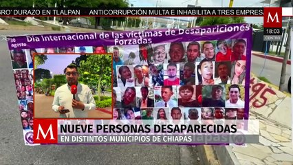 En 10 días reportan a nueve personas como desaparecidas en Chiapas