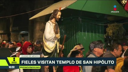 Así se vivió el festejo de San Judas Tadeo en el Templo de San Hipólito